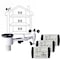 Pce Instruments Digital Climate Meter Station, 32 to 122 Degrees F PCE-FWS 20N - alternate 1